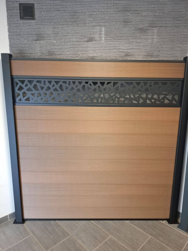 Vente de clôture composite design à Mondeville