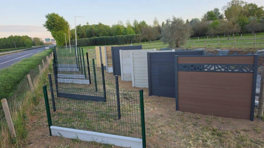 Vente de panneaux clôture variés à Caen