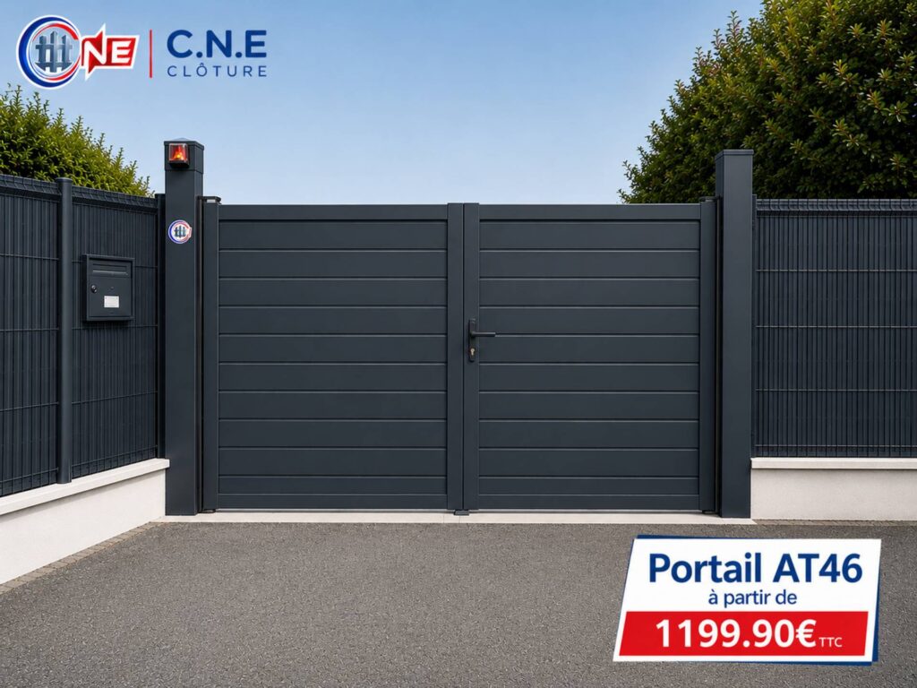 Vente de portail aluminium à Franqueville-Saint-Pierre
