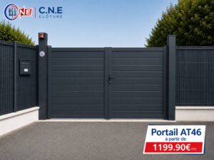 Vente de portail aluminium à Franqueville-Saint-Pierre